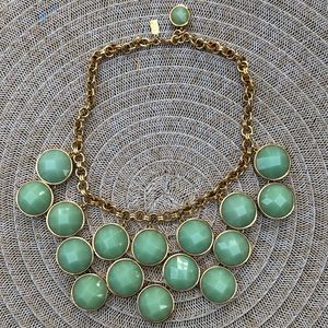 KateSpade 14KGold Plated Turquoise Collar Necklace